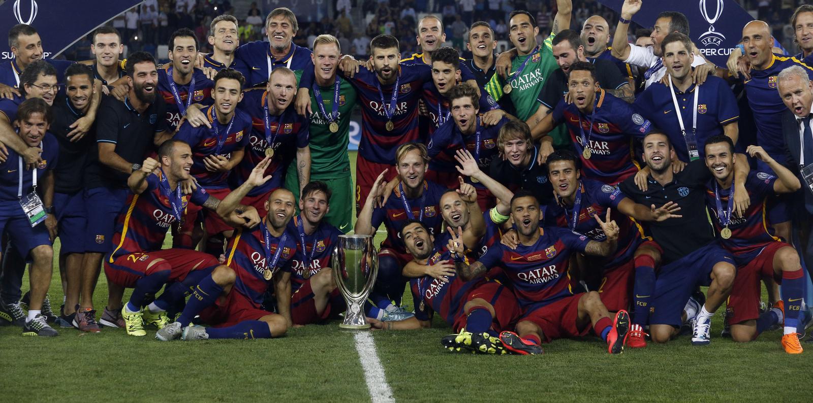UEFA Super Cup: FC Barcelona 5-4 Sevilla (AET)