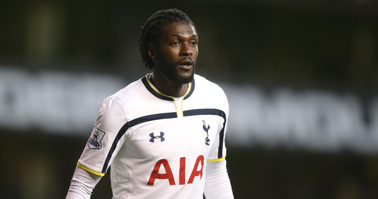 Adebayor should be in Spurs’ Premier League squad