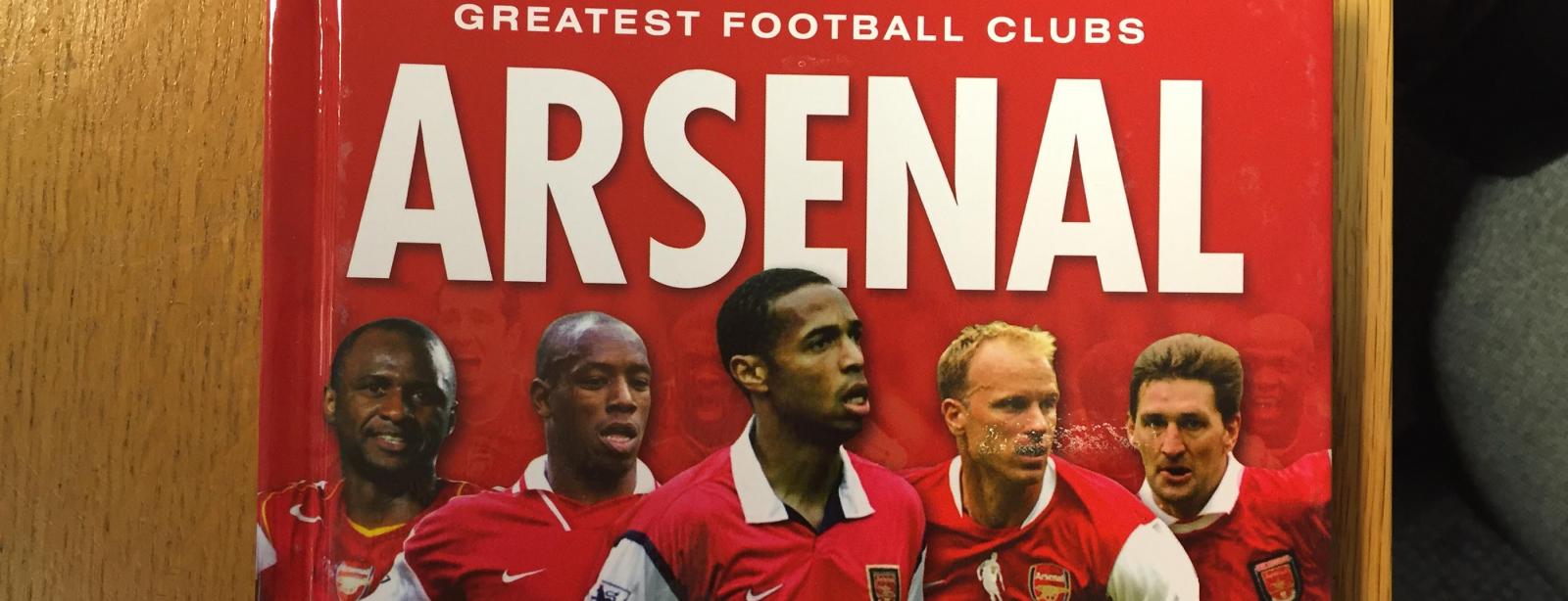COMPETITION HAS ENDED: ‘Arsenal – Greatest Football Clubs’ book