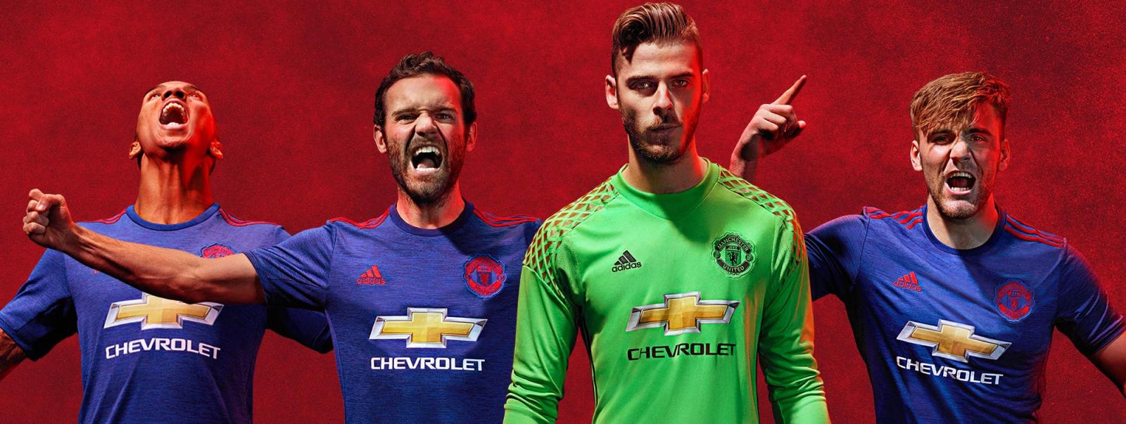 Adidas release new Manchester United away kit for the 2016/17 season