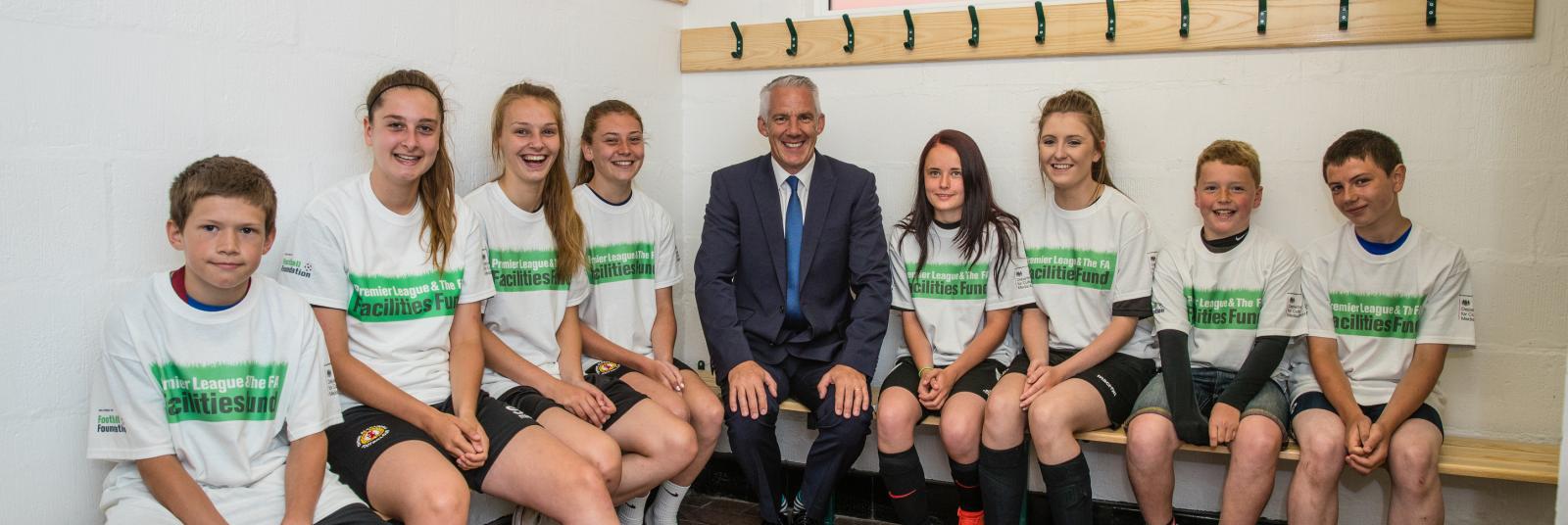Football Foundation Monthly: Former Premier League ref and striker help open facilities