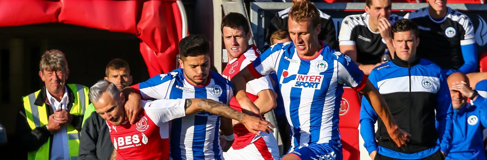 Report: Fleetwood Town 3 –4 Wigan Athletic