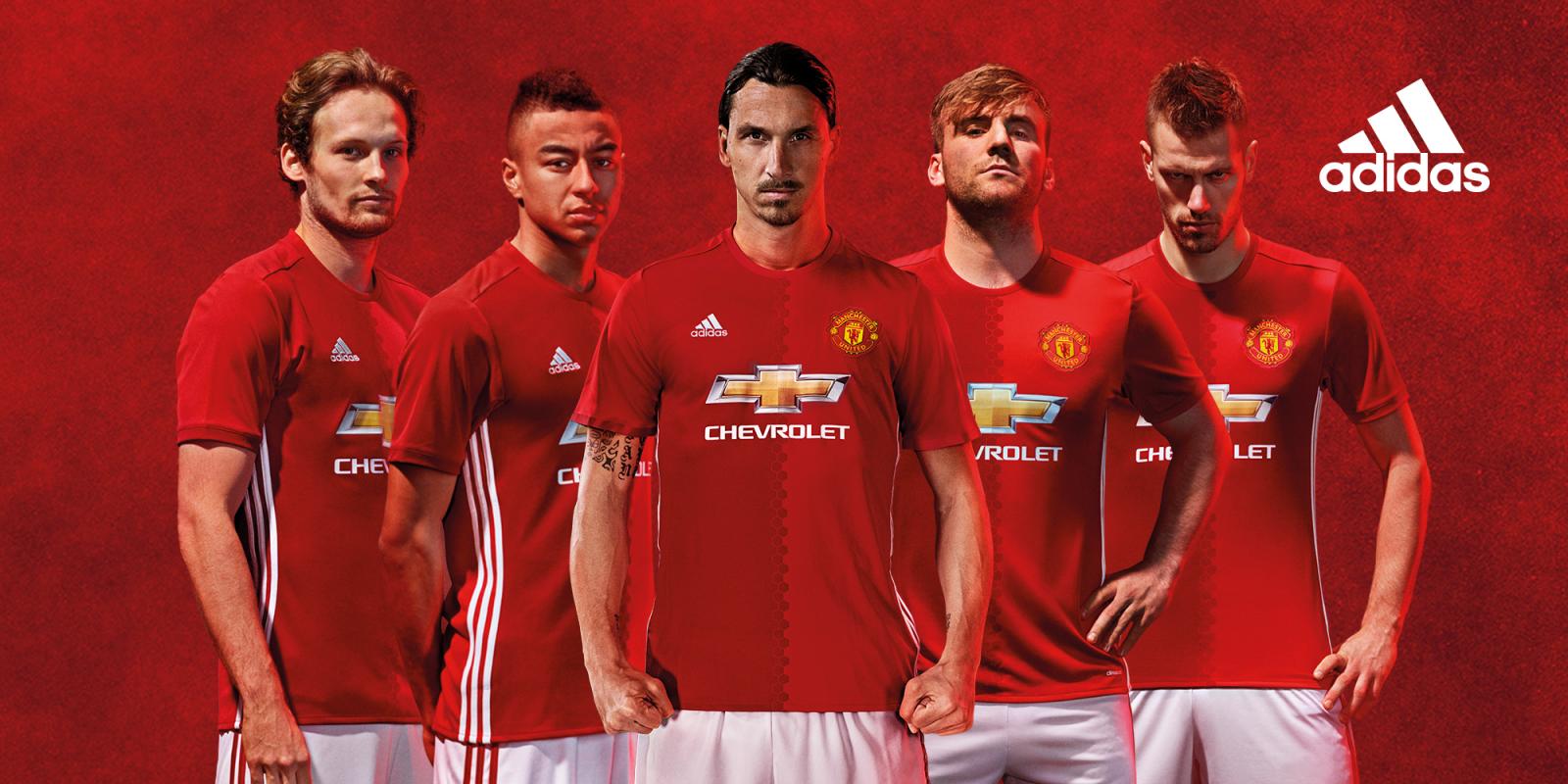 Manchester United launch their new 2016/17 home kit
