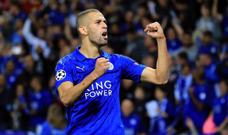 Manchester United could complete a shock loan move for Leicester City striker Islam Slimani