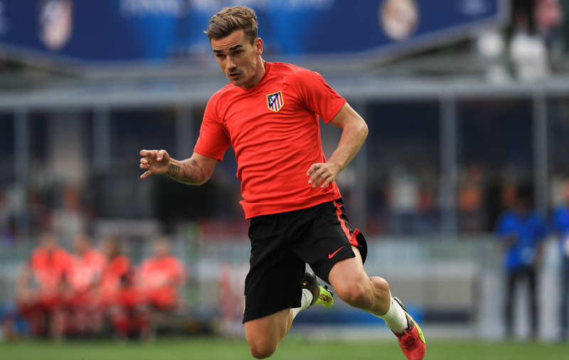 Antoine Griezmann will not join Manchester United without Champions League football