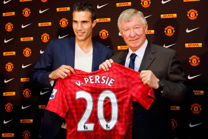 Top 10: Robin van Persie’s Manchester United career in pictures