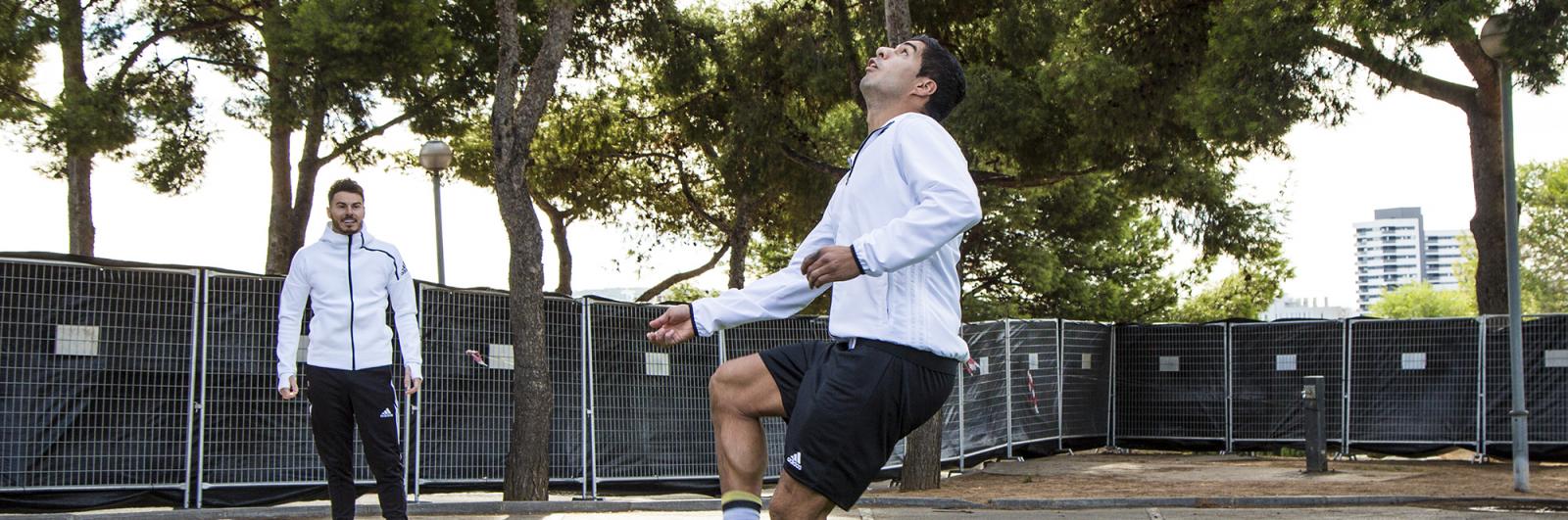 Watch: Barcelona’s Suarez control ball from 35.27m high crane ahead of Man City clash