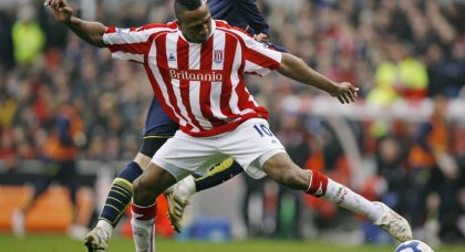 Stoke City’s Ricardo Fuller