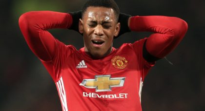 Manchester United’s Anthony Martial rubbishes reports of PSG move