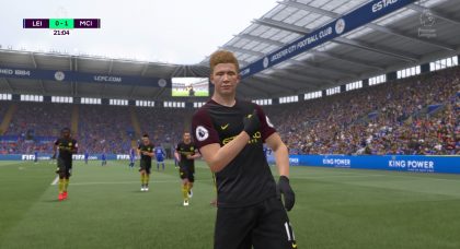 FIFA 17 Predicts: Leicester City 0-2 Manchester City (De Bruyne 21′, Gundogan 31′)