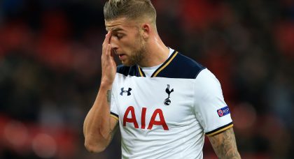 Alderweireld injury not a “big issue” says Pochettino