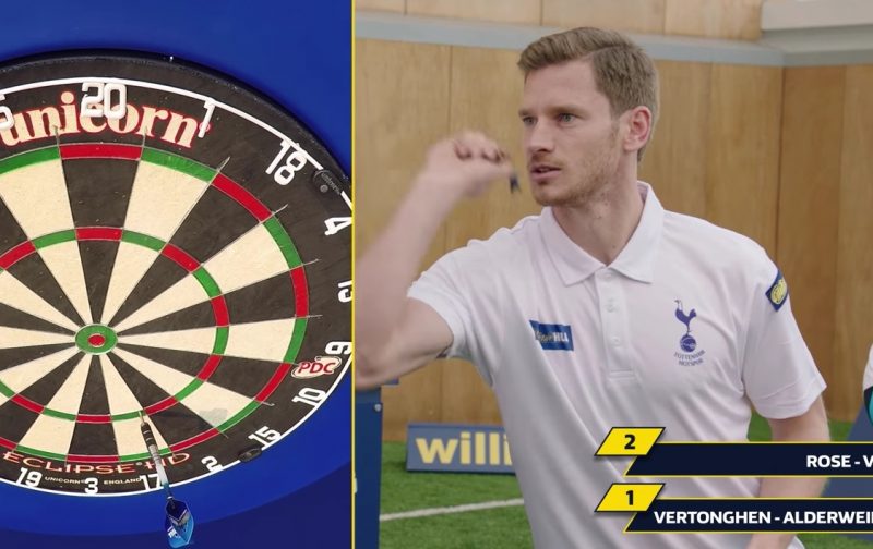 VIDEO: Tottenham players take on the #WHDarts 60 Second Challenge