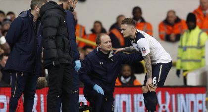 Trippier injured as Spurs fightback