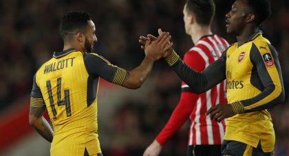 Walcott and Welbeck take the plaudits as Gunners thrash Southampton