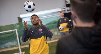 VIDEO: Alex Iwobi’s unbelievable trick shot