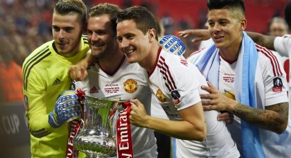 Man United midfielder Ander Herrera confident of defending FA Cup title