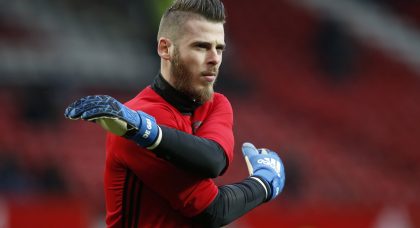 Manchester United’s David De Gea top of Real Madrid’s £100m summer wishlist