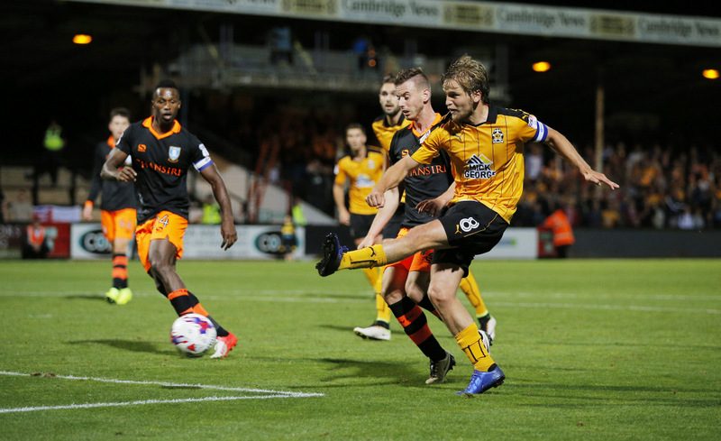 Cambridge United’s Brad Halliday: “Luke Berry is frightening”