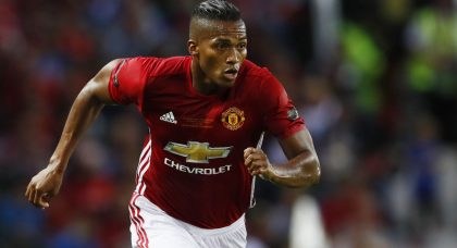 Manchester United star Antonio Valencia is top of West Ham United’s summer wishlist