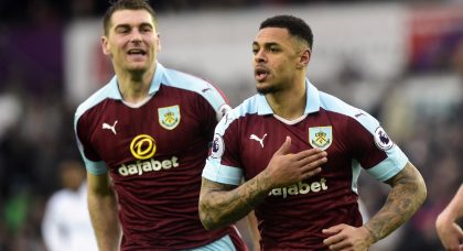 Burnley striker Andre Gray a target for title-chasing Tottenham
