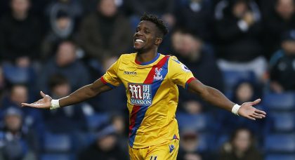 Crystal Palace slap £40 million price tag on winger Wilfried Zaha