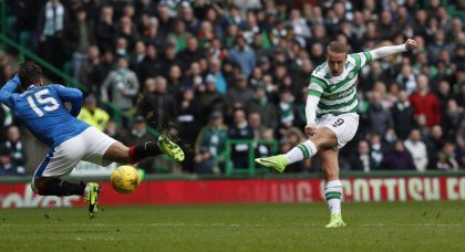 Celtic striker makes shock claim about official following Rangers draw