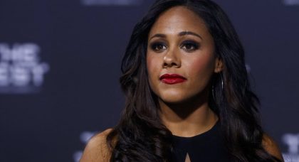 Arsenal’s Alex Scott and Kelly Smith help the FA launch new strategy for women’s football