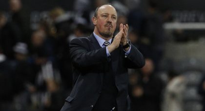 Newcastle fans celebreate the return of Isaac Hayden