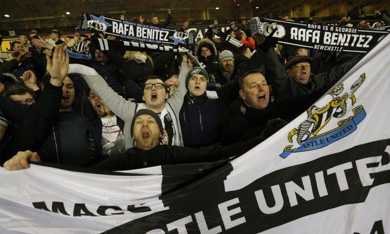 Newcastle United fans react to club arrest