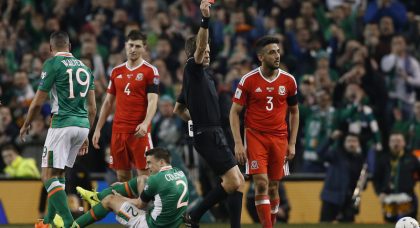 “Nothing wrong with that Taylor challenge – almost world-class” Aston Villa fans react to defender’s dismissal