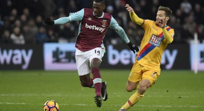 Everton leading chase for West Ham midfielder Pedro Obiang