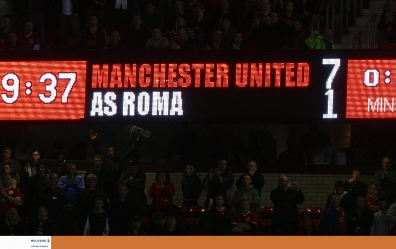 On This Day – 2007: Manchester United put seven past Roma to reach Champions League semi-finals
