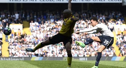 Tottenham fans in awe of Dele Alli’s stunning strike against Watford