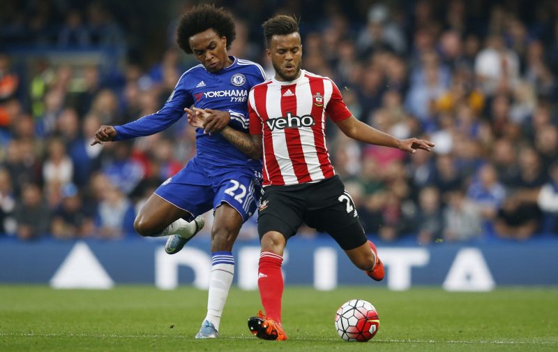 Liverpool and Chelsea lining up move for Southampton defender Ryan Bertrand