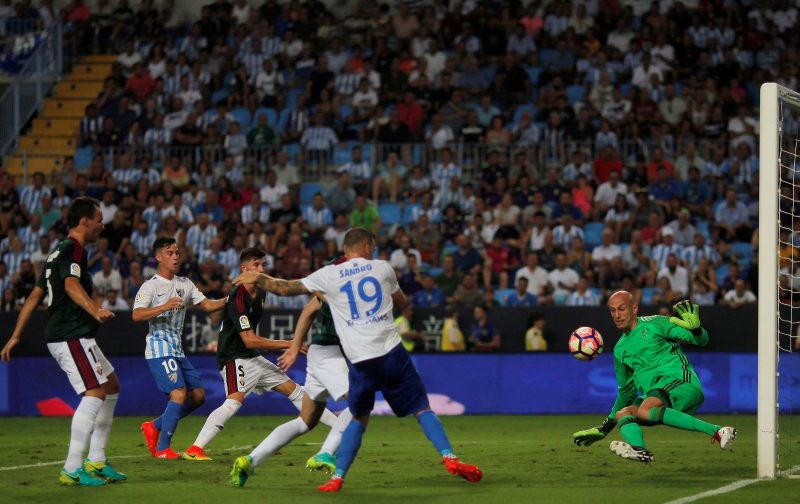 Malaga striker confirms release clause amid Everton interest