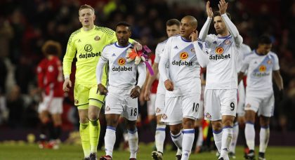 West Ham lining up swoop for Sunderland duo Defoe and Pickford