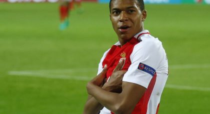 Arsenal see €100 million bid for Monaco superstar Kylian Mbappe rejected