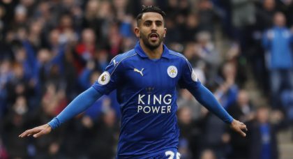 Leicester stamp £50 million price-tag on Arsenal target Riyad Mahrez