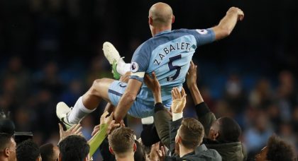 Man City defender Pablo Zabaleta set for West Ham move