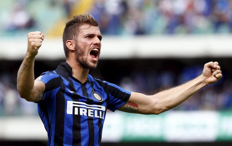 Crystal Palace and West Ham eyeing up summer move for Inter Milan’s Davide Santon