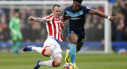Aston Villa eyeing up summer move for Stoke midfielder Glenn Whelan