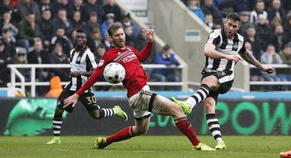 Newcastle willing to sell striker Daryl Murphy this summer
