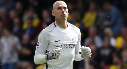 Newcastle eyeing up move for Manchester City goalkeeper Willy Caballero