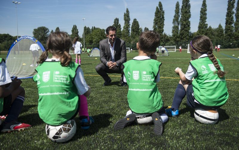 Football Foundation: Former FA Cup-winning defender Scott Minto opens stunning new all-weather pitch