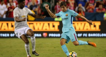 Manchester United and Chelsea in £36m battle for FC Barcelona’s Sergi Roberto