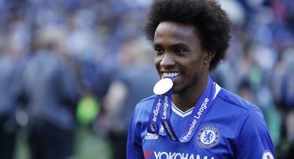 Chelsea’s Willian held talks over Manchester United move