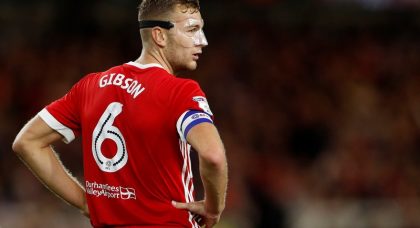 Manchester City eyeing £20m raid for Middlesbrough and England defender Ben Gibson