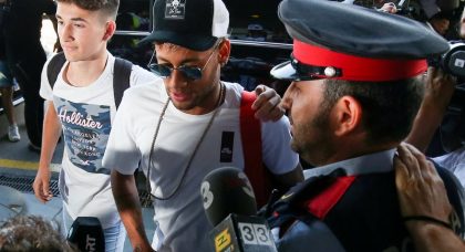 Paris Saint-Germain confirm world-record £200m deal for FC Barcelona’s Neymar