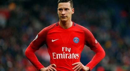 Paris Saint-Germain not looking to sell Arsenal and Liverpool target Julian Draxler