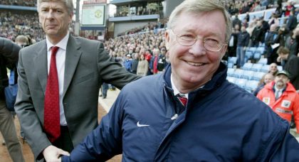 Arsenal boss Arsene Wenger insists he never came close to succeeding Sir Alex Ferguson at Manchester United